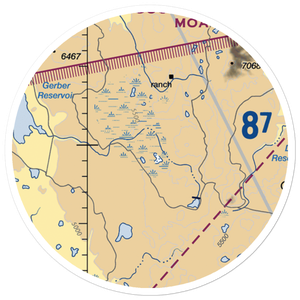 Barnes Valley Airport (US-0114) VFR Sectional Sticker (20 mile)