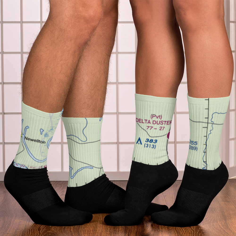 Berryhill Farms Airport (US-0106) VFR Sectional Socks 