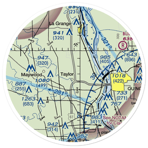 Haerr Field (US-0105) VFR Sectional Sticker (20 mile)