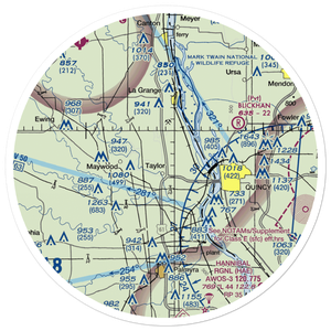 Haerr Field (US-0105) VFR Sectional Sticker (30 mile)