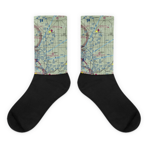 Laurie's Landing Airport (US-0104) VFR Sectional Socks