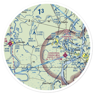 Delta Ultralightport (US-0094) VFR Sectional Sticker (30 mile)