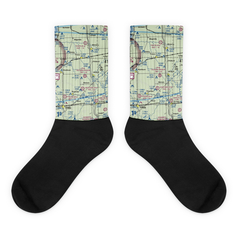 Davison Restricted Landing Area (US-0090) VFR Sectional Socks 