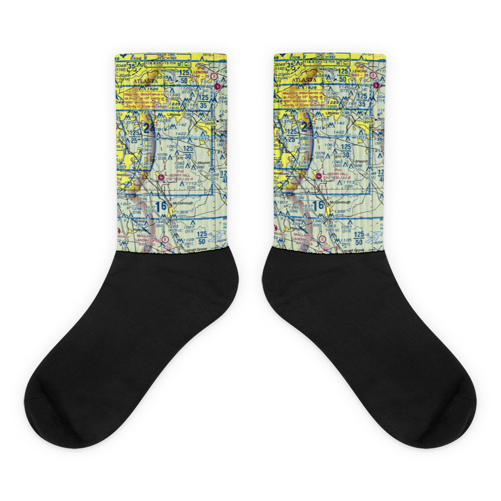 Jim's Private Airport (US-0086) VFR Sectional Socks 