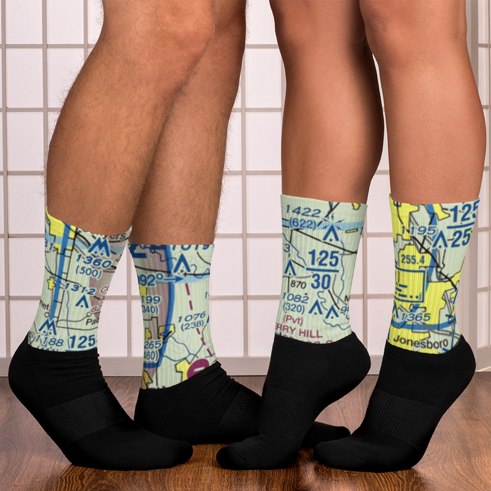 Jim's Private Airport (US-0086) VFR Sectional Socks 