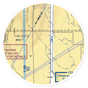 Sand Arroya Airport (US-0077) VFR Sectional Sticker (20 mile)