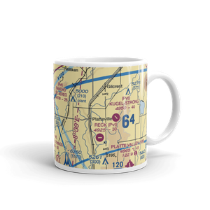 Frontier Airstrip (US-0076) VFR Sectional  Mug