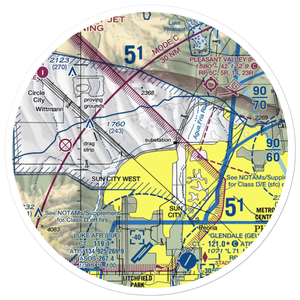 Harts Field (US-0066) VFR Sectional Sticker (30 mile)