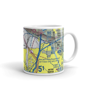 Harts Field (US-0066) VFR Sectional  Mug