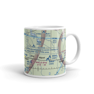 Capps Airport (US-0065) VFR Sectional  Mug