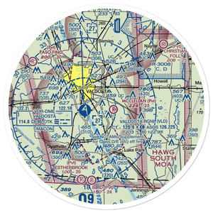 Comanche Landing Airport (US-0060) VFR Sectional Sticker (30 mile)