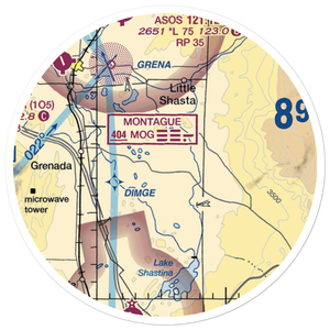 Avery Ranch Airstrip (US-0058) VFR Sectional Sticker (20 mile)