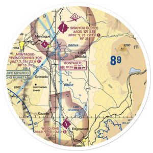 Avery Ranch Airstrip (US-0058) VFR Sectional Sticker (30 mile)