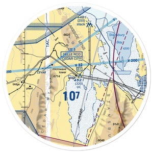 Delle, Utah (US-0056) VFR Sectional Sticker (30 mile)