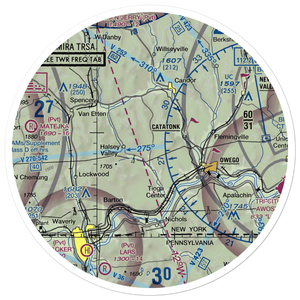 Kohn Airport (US-0048) VFR Sectional Sticker (30 mile)