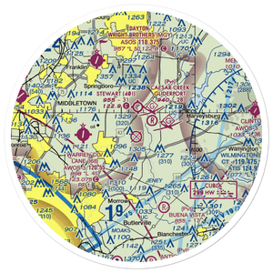San Mar Gale Airport (US-0047) VFR Sectional Sticker (30 mile)