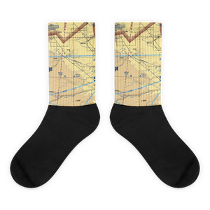 Pinedale Medical Clinic Airport (US-0038) VFR Sectional Socks