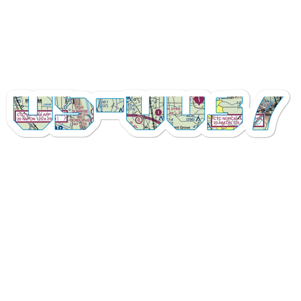 Tenco Tractor Airport (US-0037) VFR Sectional Sticker 