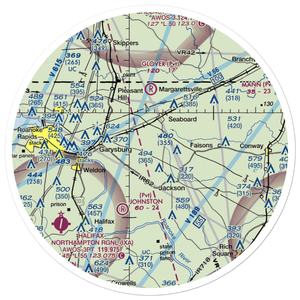 Stephenson Farms Airport (US-0035) VFR Sectional Sticker (30 mile)