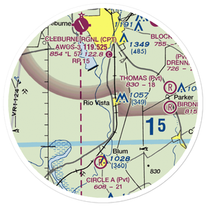 Grand Valley Lands Airport (US-0032) VFR Sectional Sticker (20 mile)