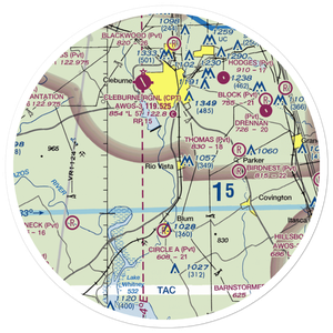 Grand Valley Lands Airport (US-0032) VFR Sectional Sticker (30 mile)