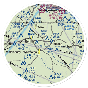 Warren County Airport (US-0028) VFR Sectional Sticker (20 mile)