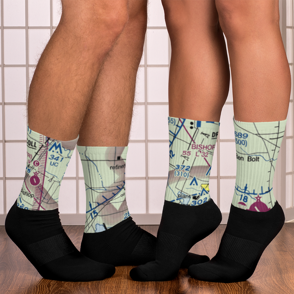 Oliver Till Airport (US-0016) VFR Sectional Socks 