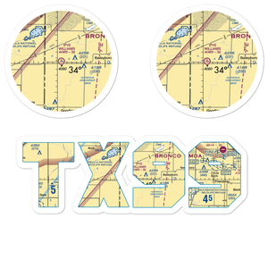 Williams Field (TX99) VFR Sectional Sticker Pack