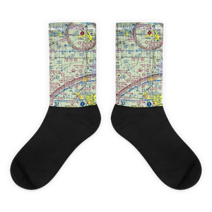 Flying D Ranch Airport (TX94) VFR Sectional Socks