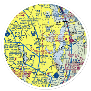 Madeira Airpark (TX91) VFR Sectional Sticker (30 mile)