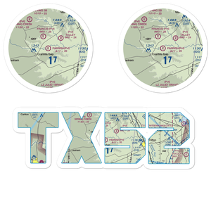 Parrish Airstrip (TX52) VFR Sectional Sticker Pack