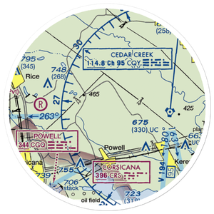 Smith Airport (TX51) VFR Sectional Sticker (20 mile)