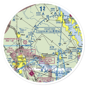 Smith Airport (TX51) VFR Sectional Sticker (30 mile)