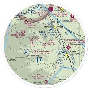 Talley Airport (TX48) VFR Sectional Sticker (30 mile)