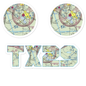 Flying O Airport (TX29) VFR Sectional Sticker Pack