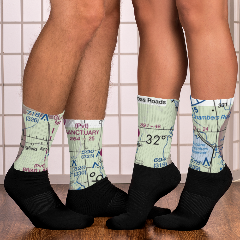 Lochridge Ranch Airport (TX25) VFR Sectional Socks 
