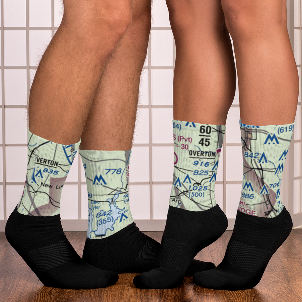 Oaks Airport (TX24) VFR Sectional Socks 