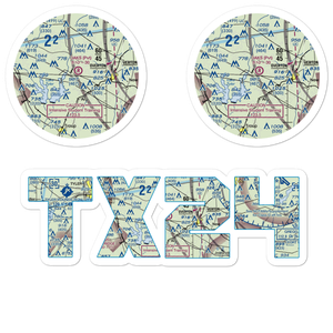 Oaks Airport (TX24) VFR Sectional Sticker Pack