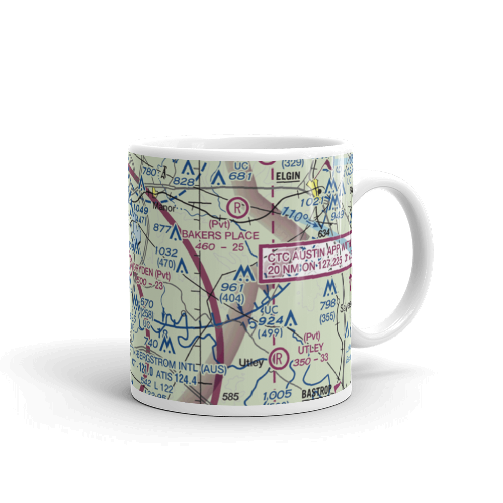 Dryden Airport (TX05) VFR Sectional  Mug 