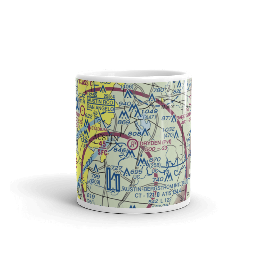 Dryden Airport (TX05) VFR Sectional  Mug 