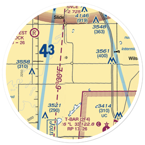New Home Airport (TX01) VFR Sectional Sticker (20 mile)