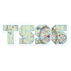 El Campo Airpark (TS96) VFR Sectional Sticker