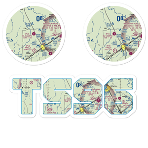 El Campo Airpark (TS96) VFR Sectional Sticker Pack