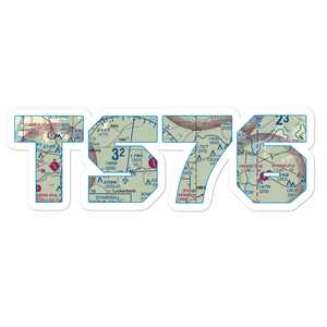 Redstone Ranch Airport (TS76) VFR Sectional Sticker