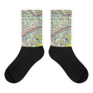 Glass Airport (TS74) VFR Sectional Socks