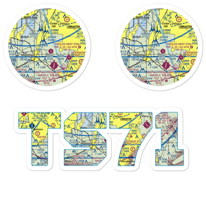 Flying B Ranch Airport (TS71) VFR Sectional Sticker Pack