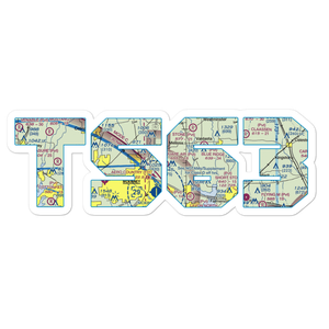 Square Air Airport (TS63) VFR Sectional Sticker