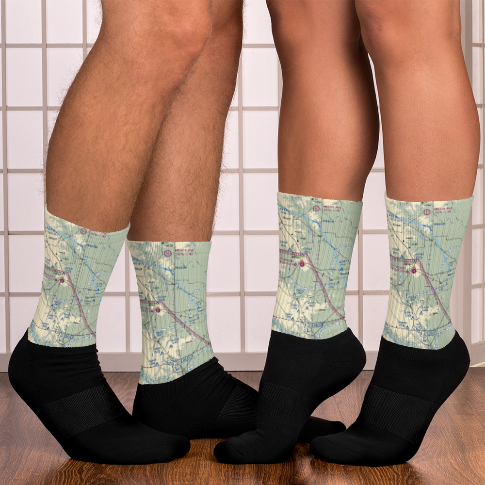 Norris Field (TS62) VFR Sectional Socks 