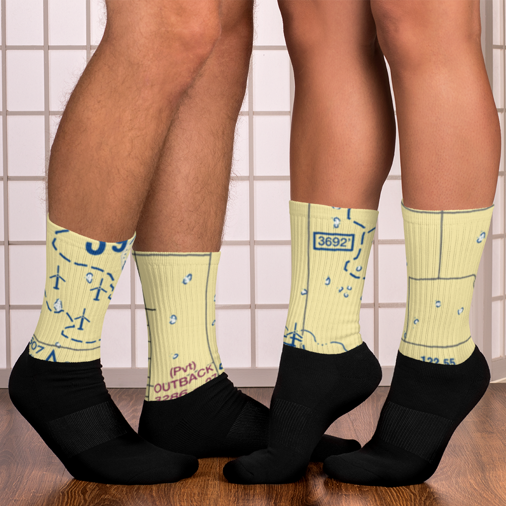 Sherman Airport (TS39) VFR Sectional Socks 