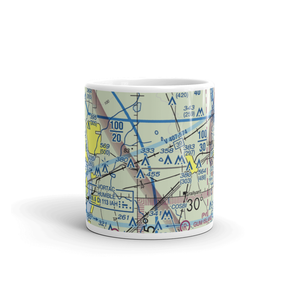 West Liberty Airport (TS35) VFR Sectional  Mug 